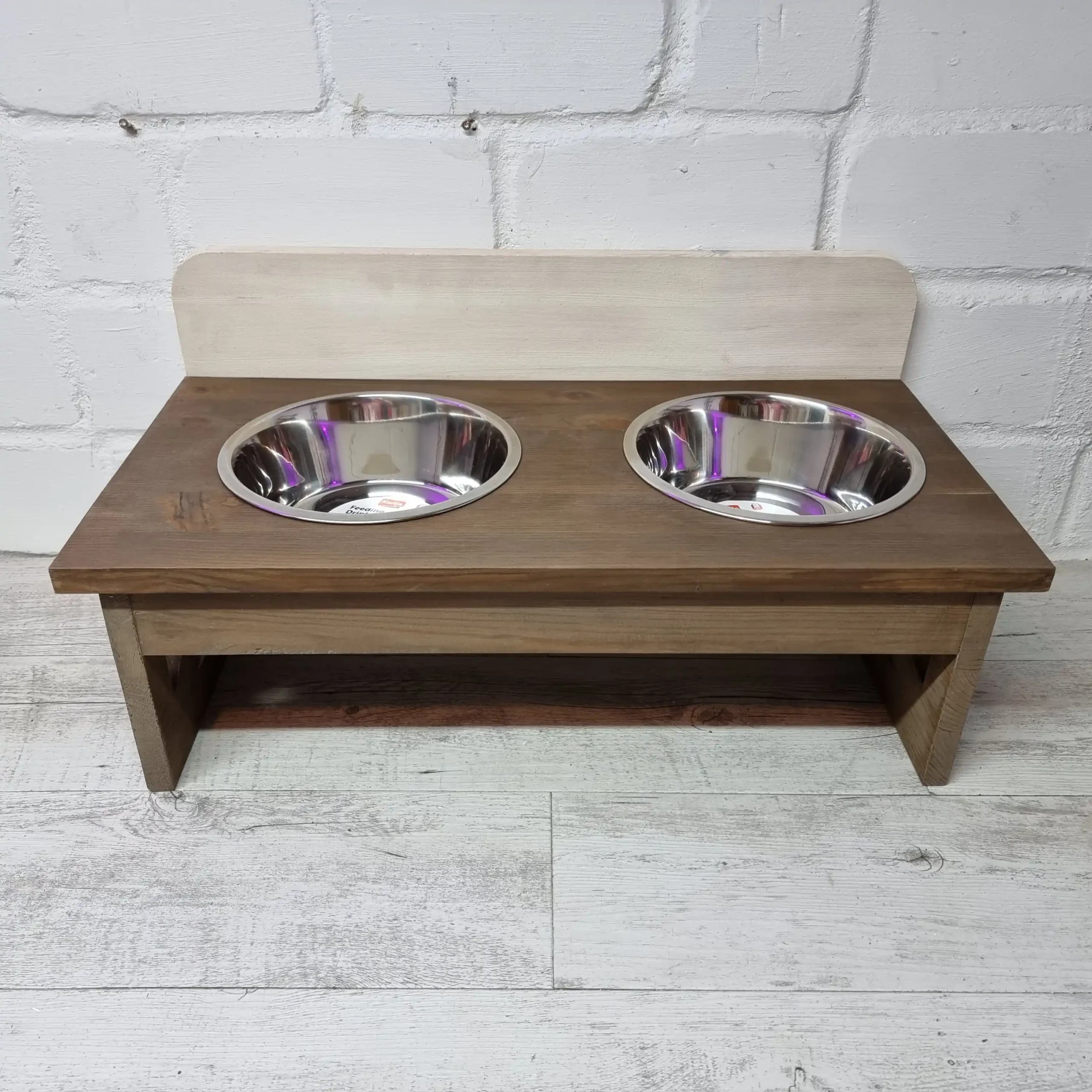 Futterbar M<br>Vintage Braun/Weiß – Bild 6