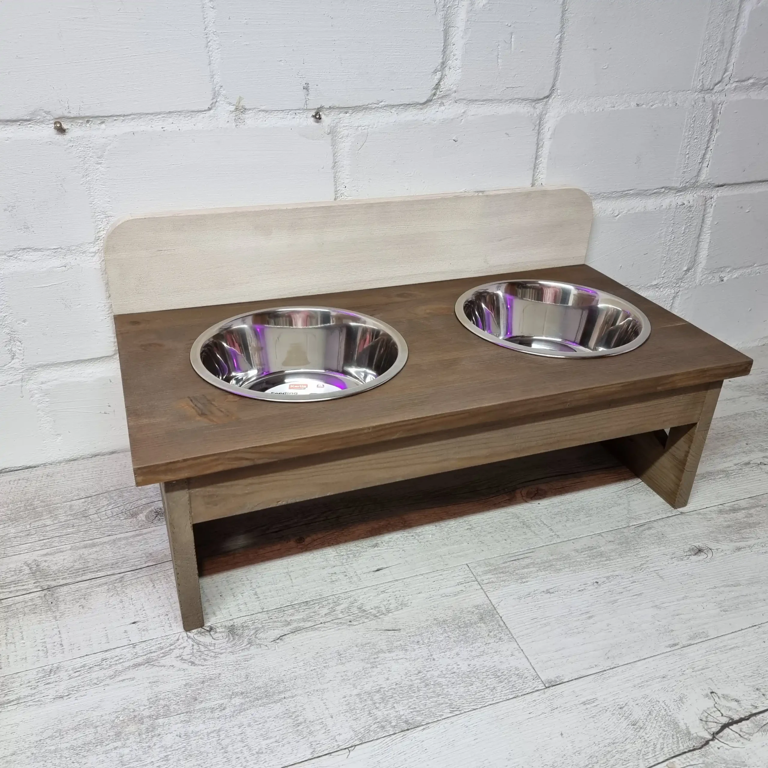 Futterbar M<br>Vintage Braun/Weiß – Bild 7